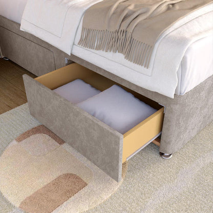 Lima Kids Divan Bed - Seal Grey Naples