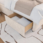 Seville Kids Chesterfield Divan Bed - Cream Naples