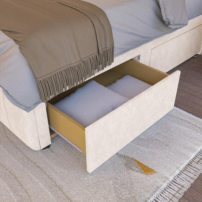 Sydney Kids Divan Bed - Cream Naples