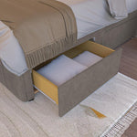 Sydney Kids Divan Bed - Slate Grey Naples