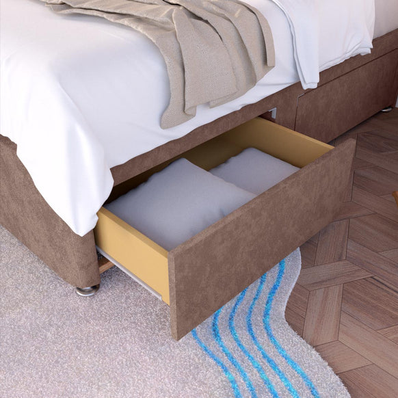 Tokyo Kids Divan Bed - Mauve Naples