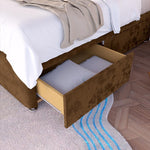 Prague Kids Divan Bed - Mocca Plush Velvet