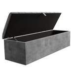 Lisbon Ottoman Storage Box - Armour Coniston