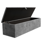 Cubed Ottoman Storage Box - Armour Coniston