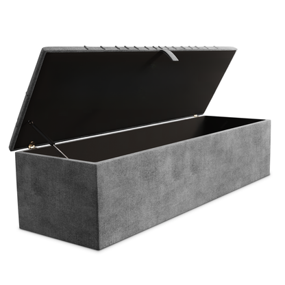 Sunrise Ottoman Storage Box - Armour Coniston