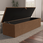 Cubed Ottoman Storage Box - Mink Naples