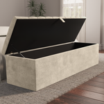 Chesterfield Ottoman Storage Box - Almond Coniston
