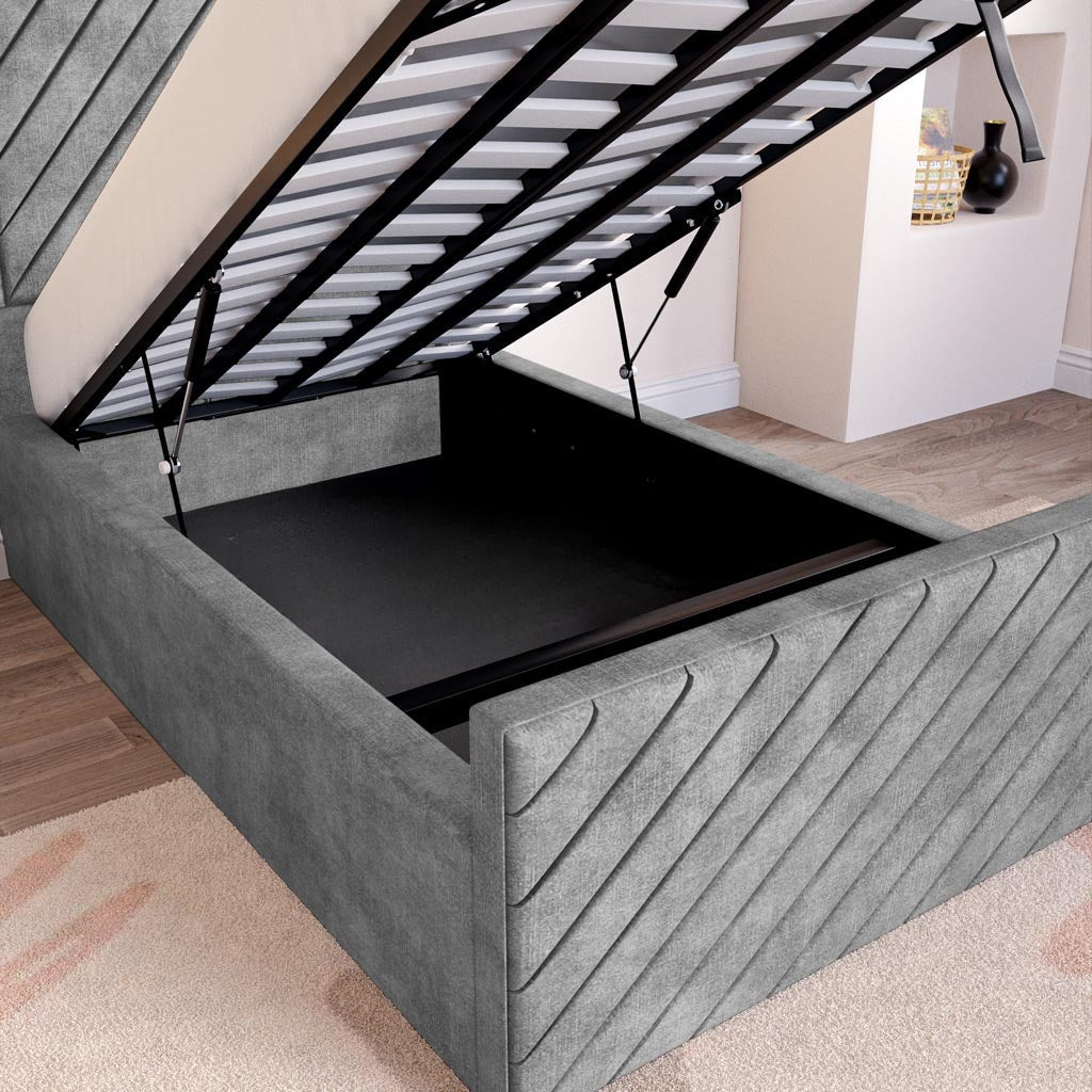 Oxford Kids Upholstered Ottoman Bed - Armour Coniston