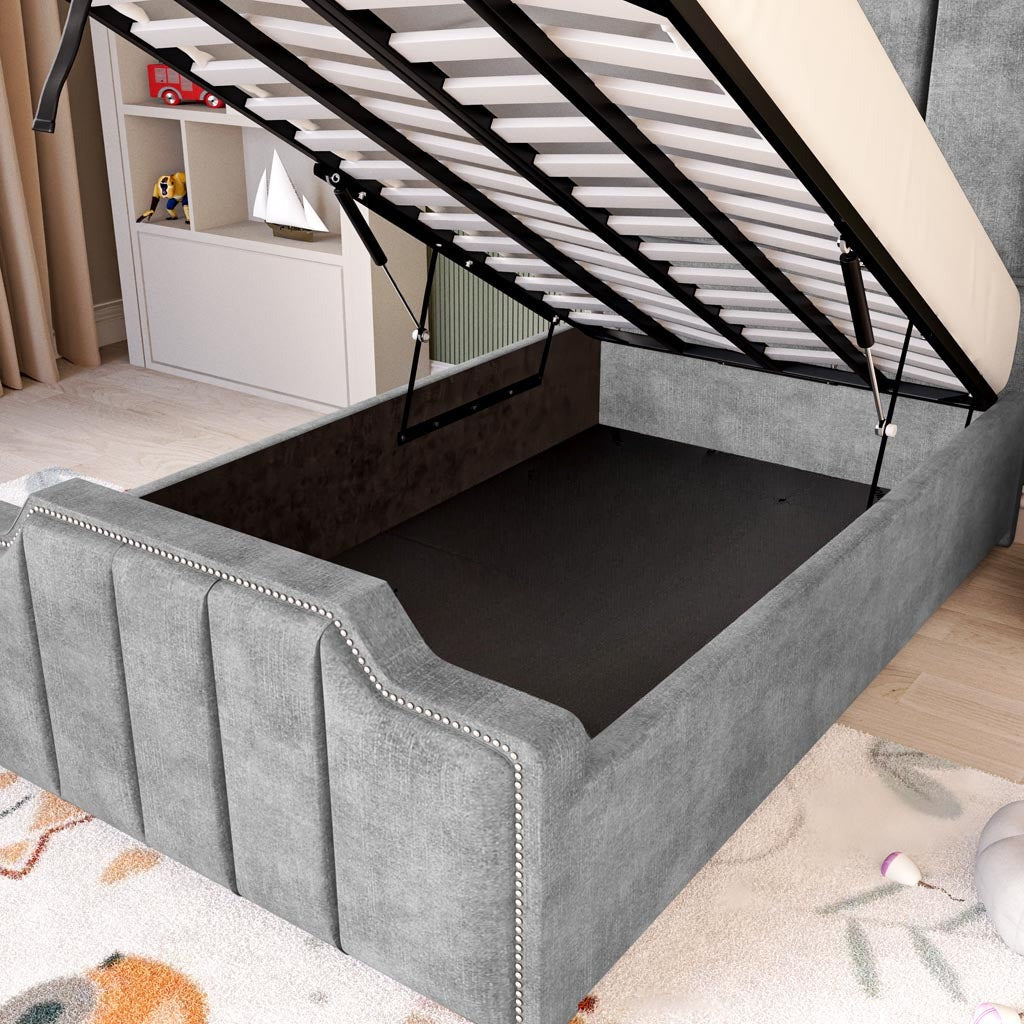 Washington Kids Upholstered Ottoman Bed - Armour Coniston