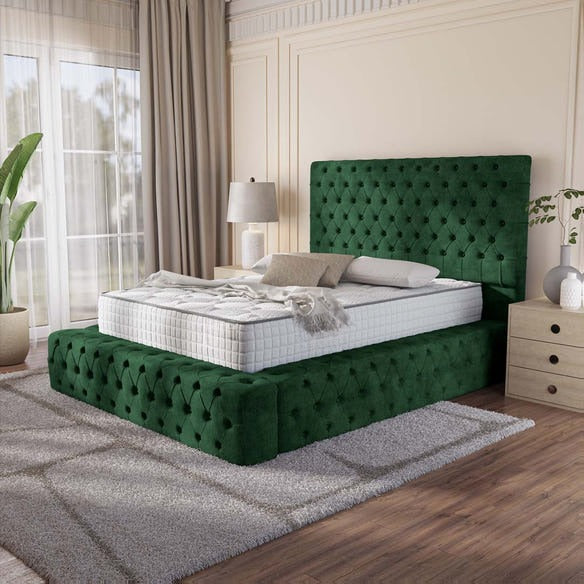 Ambassador Upholstered Bed - Emerald Coniston