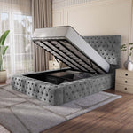 Ambassador Upholstered Ottoman Bed - Armour Coniston
