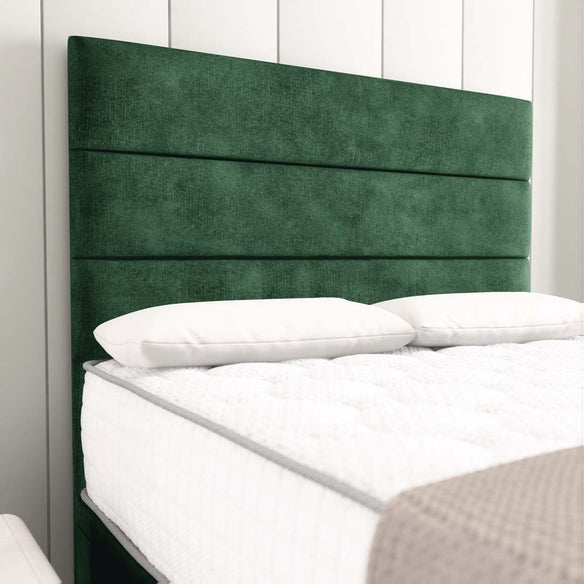 Athens Ottoman Divan Bed - Emerald Coniston