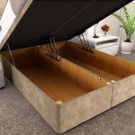 Athens Ottoman Divan Bed - Mink Coniston