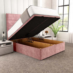 Athens Ottoman Divan Bed - Pink Coniston