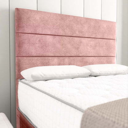 Athens Ottoman Divan Bed - Pink Coniston