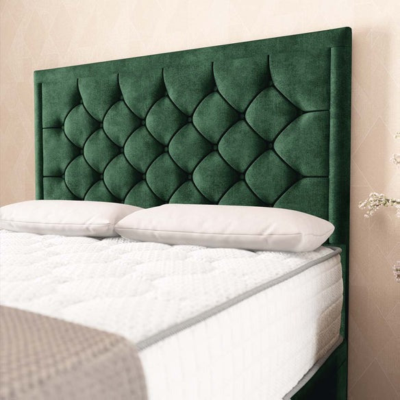 Barcelona Ottoman Divan Bed - Emerald Coniston