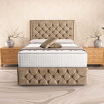 Barcelona Ottoman Divan Bed - Mink Coniston
