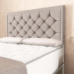 Barcelona Ottoman Divan Bed - Seal Grey Naples