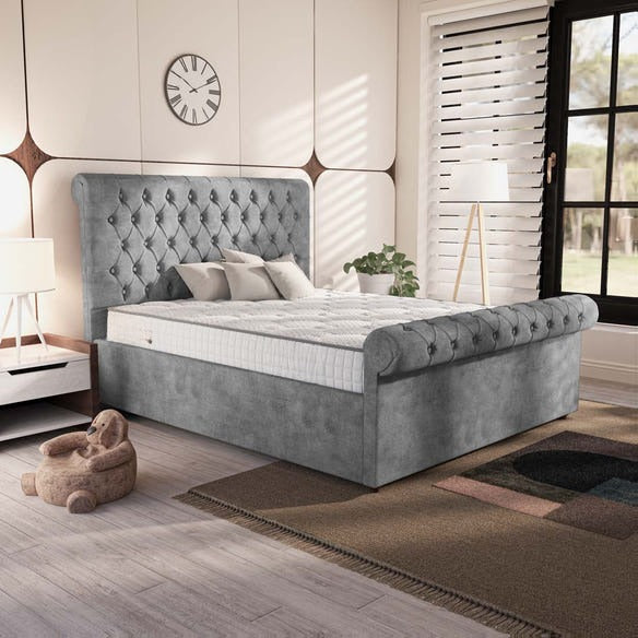 Berlin Upholstered Bed - Armour Coniston