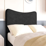 Cairo Kids Upholstered Ottoman Bed - Black Naples