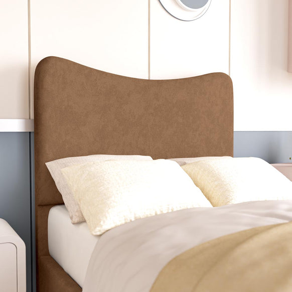 Cairo Kids Upholstered Ottoman Bed - Mink Naples