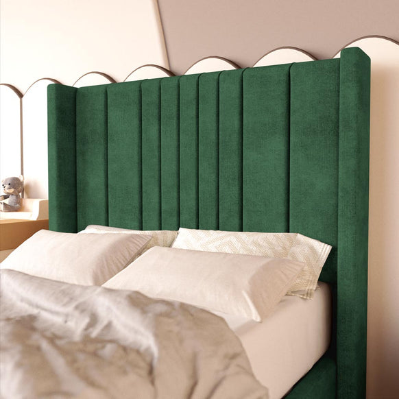 Cambridge Kids Upholstered Bed - Emerald Coniston