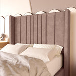 Cambridge Kids Upholstered Ottoman Bed - Mauve Naples