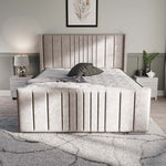 Cambridge Upholstered Ottoman Bed - Seal Grey Naples