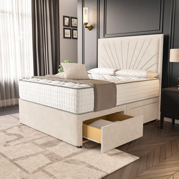 Casablanca Divan Bed - Cream Naples