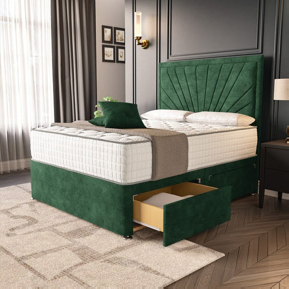 Casablanca Divan Bed - Emerald Coniston