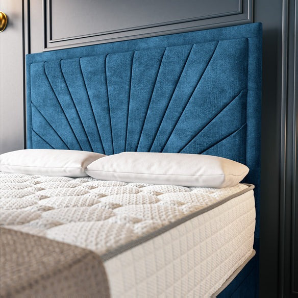 Casablanca Ottoman Divan Bed - Blue Coniston