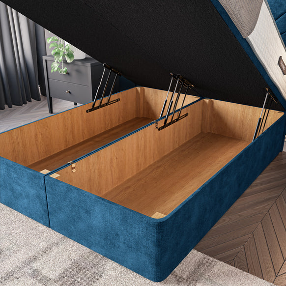 Casablanca Ottoman Divan Bed - Blue Coniston