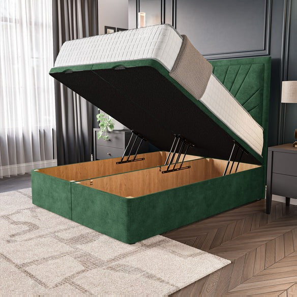 Casablanca Ottoman Divan Bed - Emerald Coniston