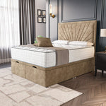 Casablanca Ottoman Divan Bed - Mink Coniston