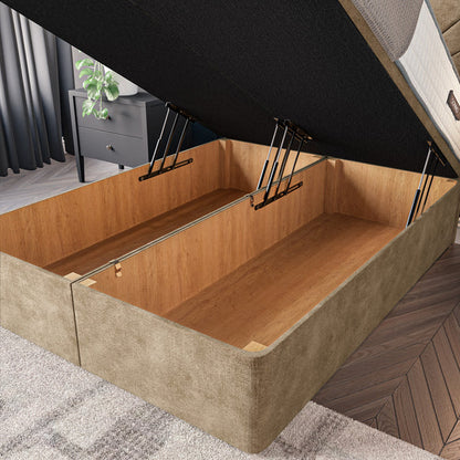 Casablanca Ottoman Divan Bed - Mink Coniston