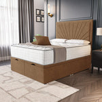 Casablanca Ottoman Divan Bed - Mink Naples