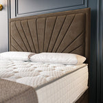Casablanca Ottoman Divan Bed - Mocca Plush Velvet