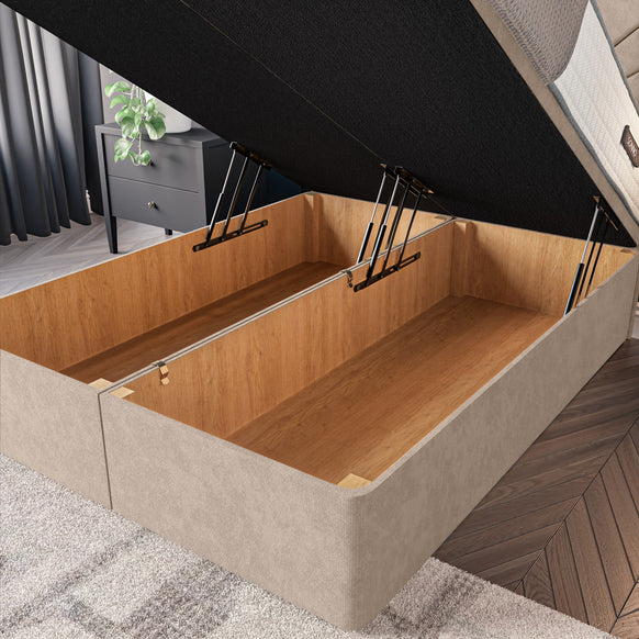Casablanca Ottoman Divan Bed - Seal Grey Naples
