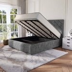 Chicago Upholstered Ottoman Bed - Armour Coniston