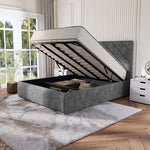 Chicago Upholstered Ottoman Bed - Armour Coniston