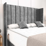 Cidra Wingback Ottoman Divan Bed - Armour Coniston
