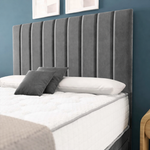 Sydney Divan Bed - Cream Plush Velvet