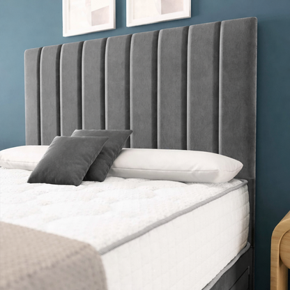 Sydney Divan Bed - Cream Plush Velvet
