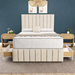Sydney Divan Bed - Cream Naples