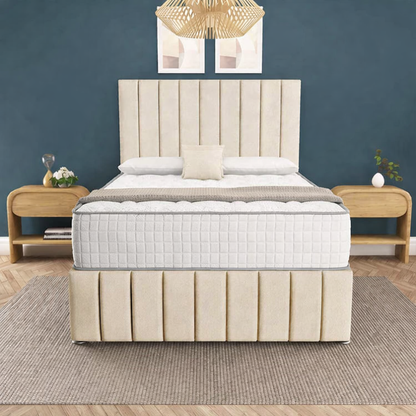 Sydney Divan Bed - Cream Naples