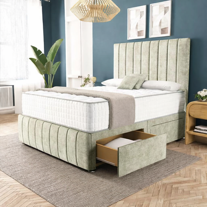 Sydney Divan Bed - Almond Coniston