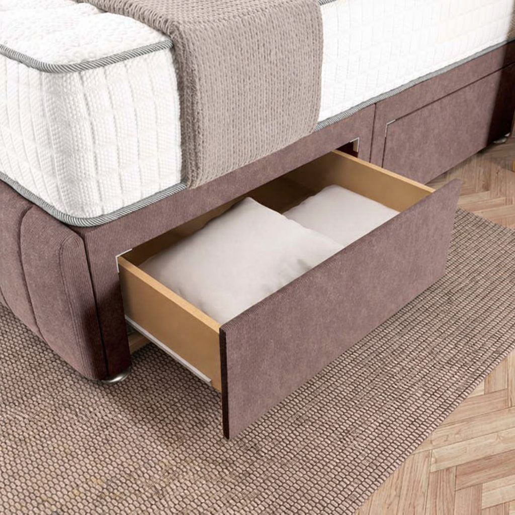 Sydney Divan Bed - Mauve Naples