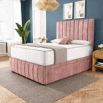 Sydney Divan Bed - Pink Coniston