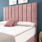 Sydney Divan Bed - Pink Coniston