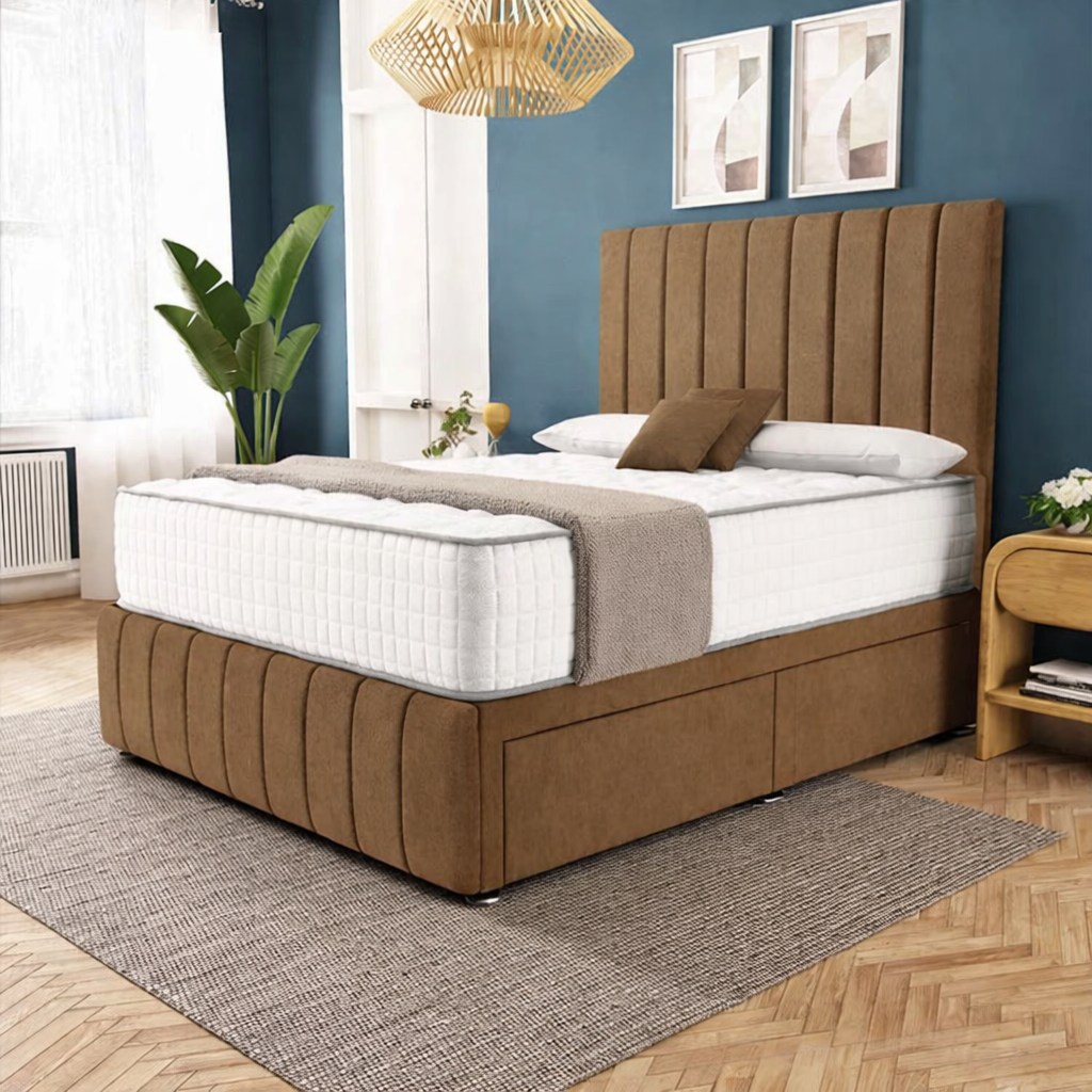 Sydney Divan Bed - Mink Naples